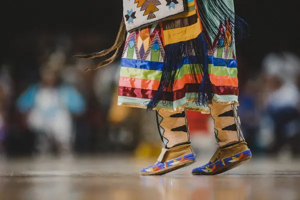 Pow-Wow dancer's feet
