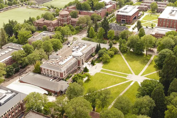 OSU corvallis campus aerial